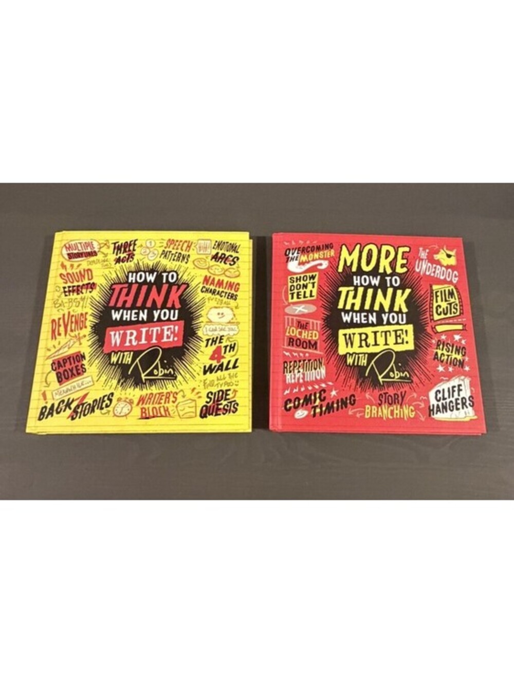 How to Think When You Write + More Robin Etherington Hardcover 2 Book Lot